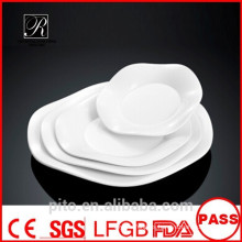 P &amp; T cerámica fábrica de porcelana sutil línea de placas, platos de porcelana profunda, placas de ensalada